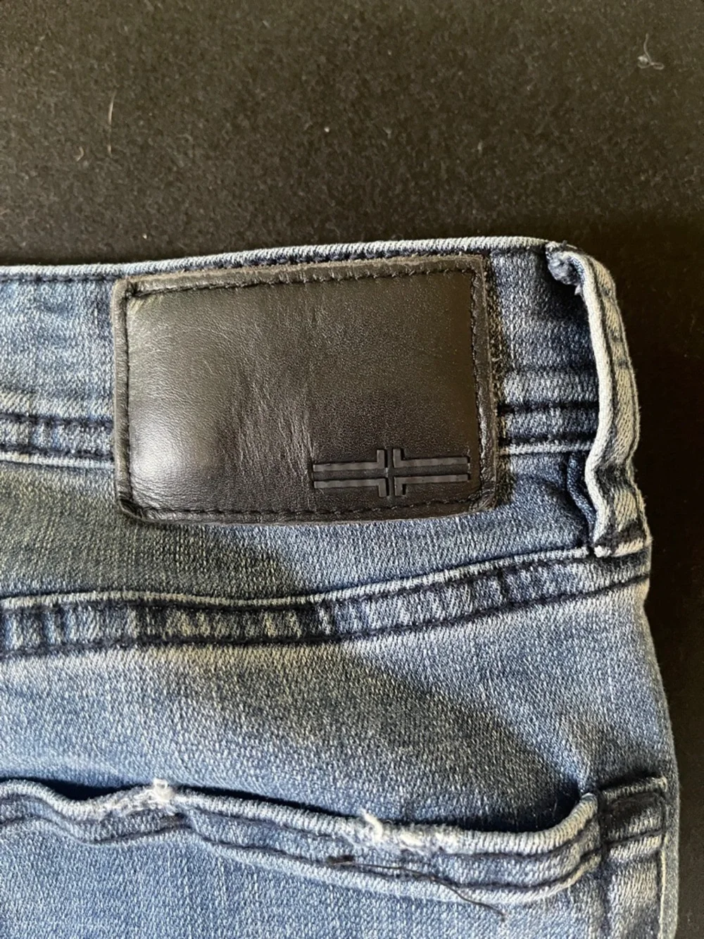 Liverpool Men's Blue Slim Straight Jeans men’s 30x 32